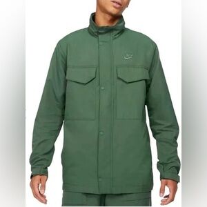 Nike Sportswear Men's Woven M65 Spring Jacket -Size M Galactic Jade Green